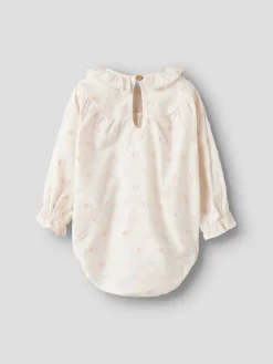 Nethe Langærmet Løs Body - Pastel Parchment