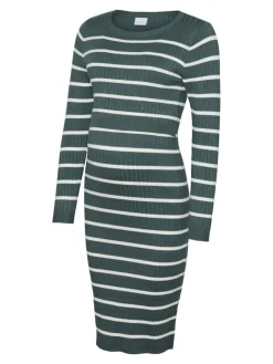 Newsiv june langærmet strik kjole - STORMY WEATHER