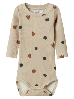 Ninokab Langærmet Body - Island Fossil