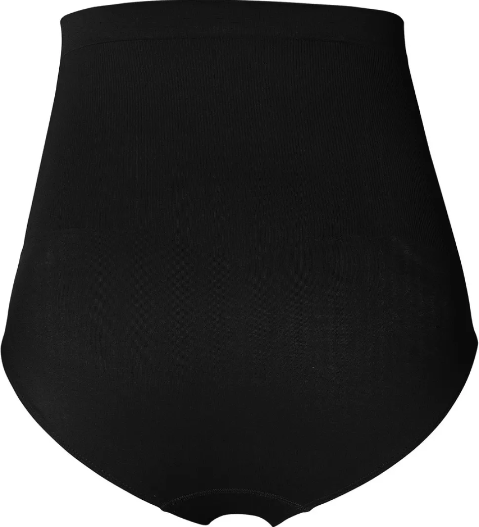 Nisa Sømløs Kort Otb - Black