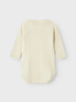 Nord Langærmet Strik Body - Turtledove