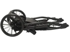 Nordic Lux barnevogn - Dusty black inkl. Neonate BC-6900D