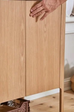 Nova tremmeseng med puslebord - eg