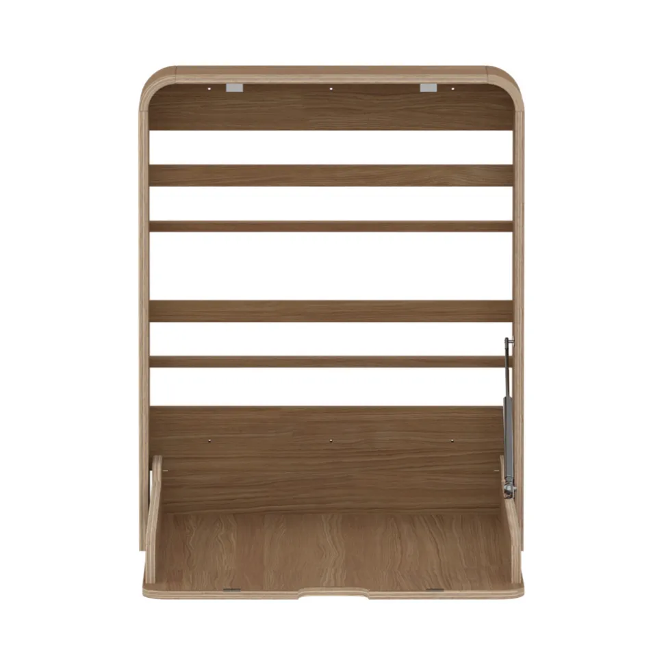 Nova væghængt Puslebord, eg