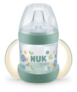 NUK for Nature Learner Bottle Silicon - Grøn