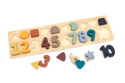 Nummer og form puslespil