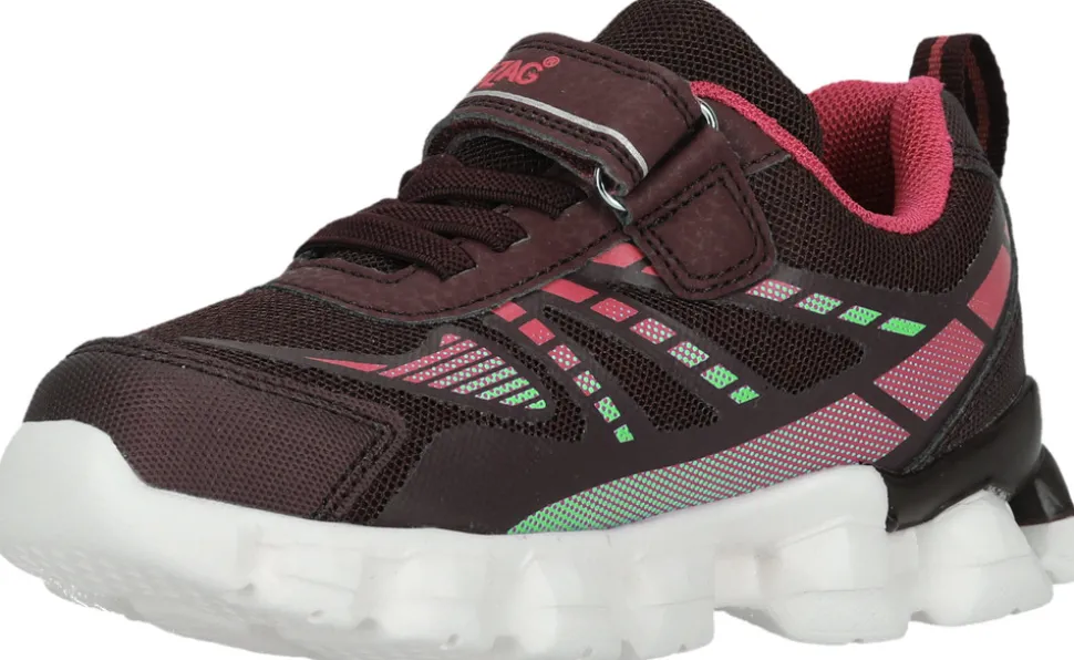 Nunsta Sneakers m. Lys - Fiery red