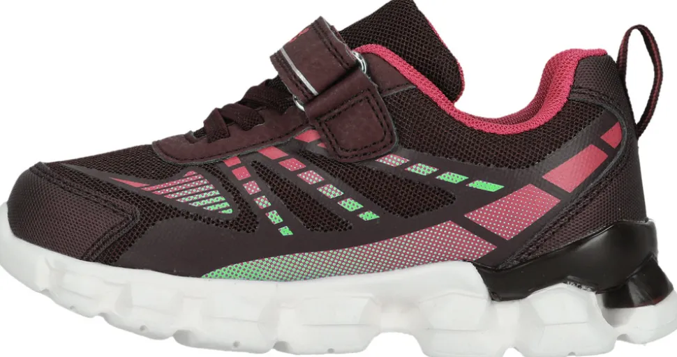 Nunsta Sneakers m. Lys - Fiery red