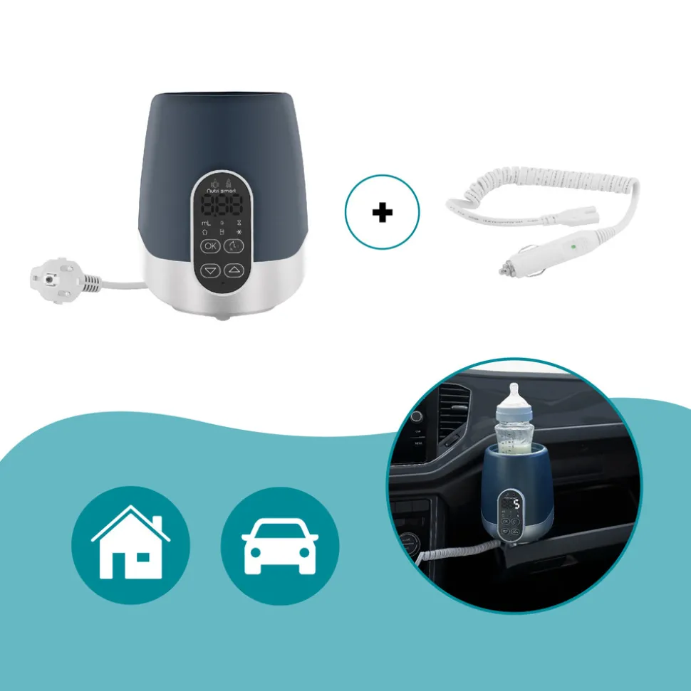 Nutri Smart flaskevarmer - Car & house