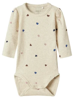 Nutti Langærmet Body - PEYOTE MEL