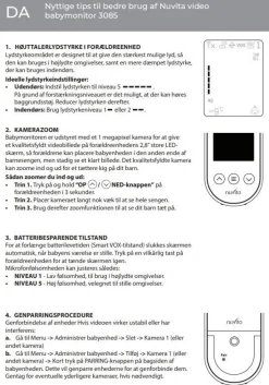 Nuvita 3085 video babyalarm