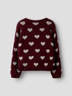 Oana Striktrøje - Burgundy