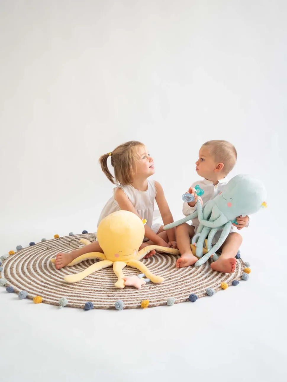 Ocean Life stor Multi-aktivitets plys - Mustard