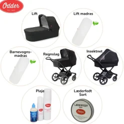 Odder Musthaves + Lift (sort) pakke