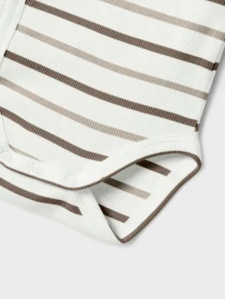 Ofant Langærmet Wrap Body - Cloud Dancer