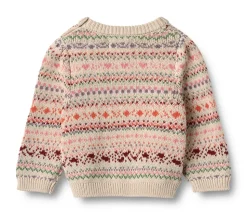 Olga Jacquard Pullover - Multi