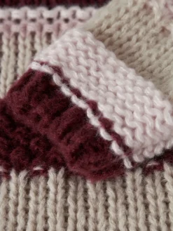 Oline Striktrøje - Burgundy