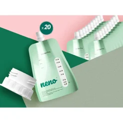 Opbevaringsposer brystmælk 20 poser + adapter