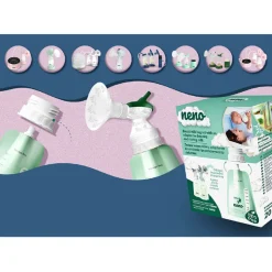 Opbevaringsposer brystmælk 20 poser + adapter