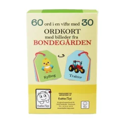 Ordkort - På Bondegården