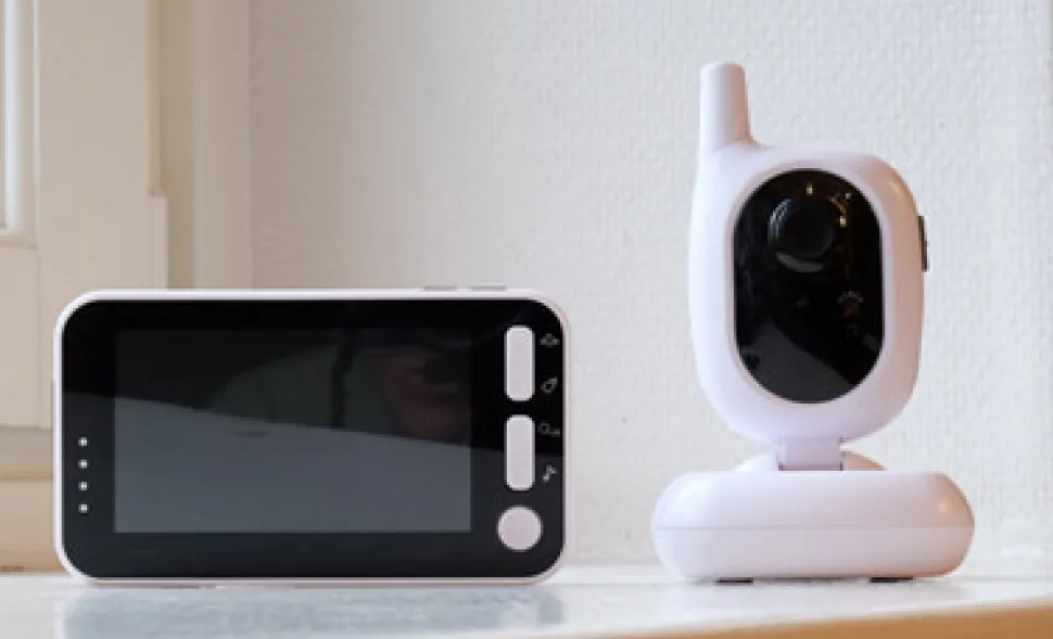 Padwico V8 babyalarm - video - genopladeligt batteri