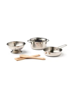 Pandesæt i rustfrit metal