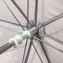 Paraply med elefantprint blush rose