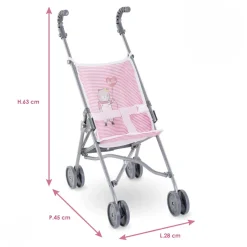 Paraplyklapvogn, Rosa