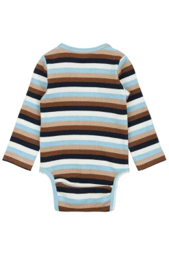 Park Rib Body langærmet - POWDERBLUE