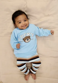 Park Rib Leggings - POWDERBLUE