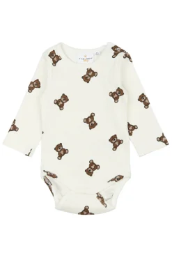 Paulo Rib Body langærmet - Cloud dancer