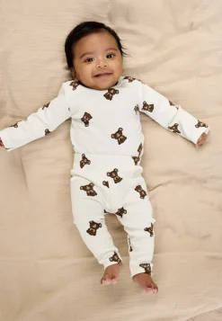 Paulo Rib Leggings - Cloud dancer