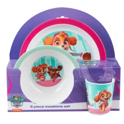 Paw Patrol 3 pcs set - Red - 100% melamin