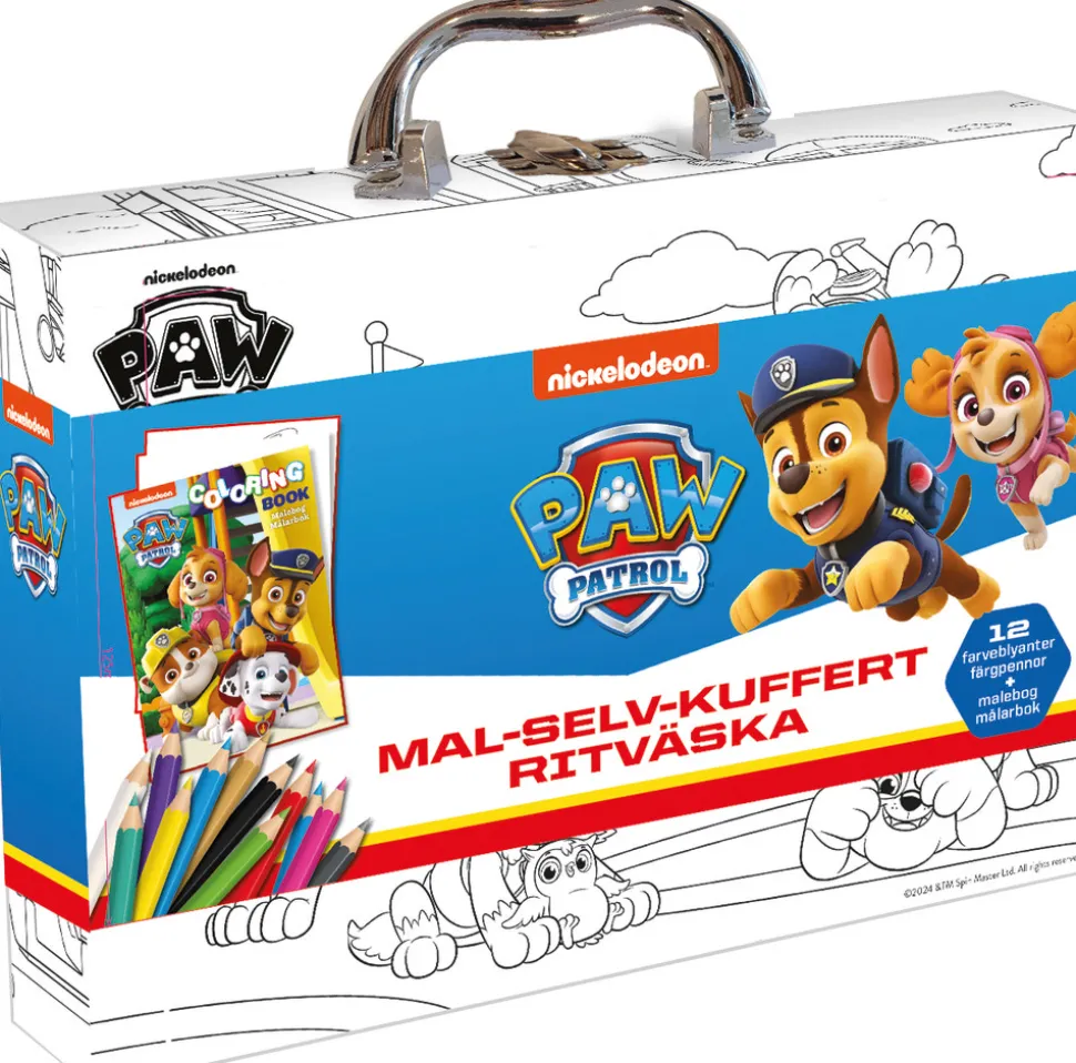 Paw Patrol Mal-Selv-Kuffert