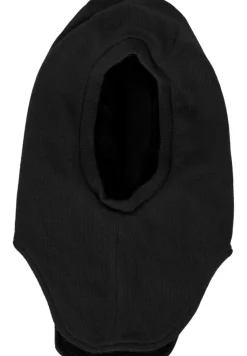 Pecan strikket Balaclava - Black