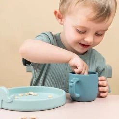 Peekaboo spisesæt - blå