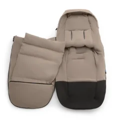 Performance winter footmuff - dune taupe