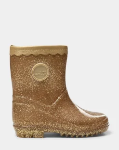 Perla Gummistøvler - Champagne