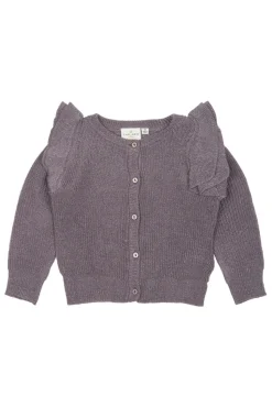 Perle Strik Glitter Cardigan - GRAY RIDGE