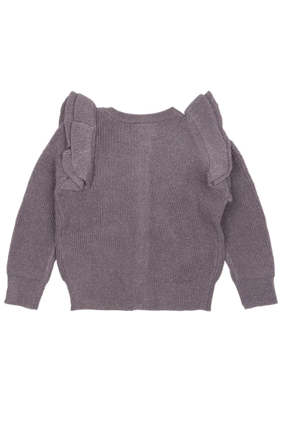 Perle Strik Glitter Cardigan - GRAY RIDGE