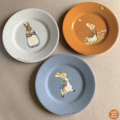 Peter Kanin, tallerken blå