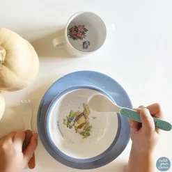 Peter Kanin, tallerken blå