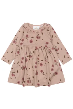 Picole Pointelle Bodykjole langærmet - Adobe rose