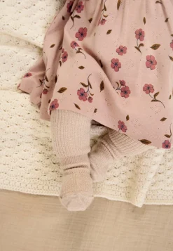 Picole Pointelle Bodykjole langærmet - Adobe rose