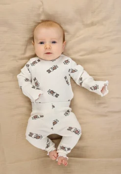 Pippa Rib Leggings - Cloud dans