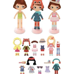 Påklædningsdukke - Magnetisk