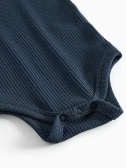 Plain Langærmet Body - Pilot navy