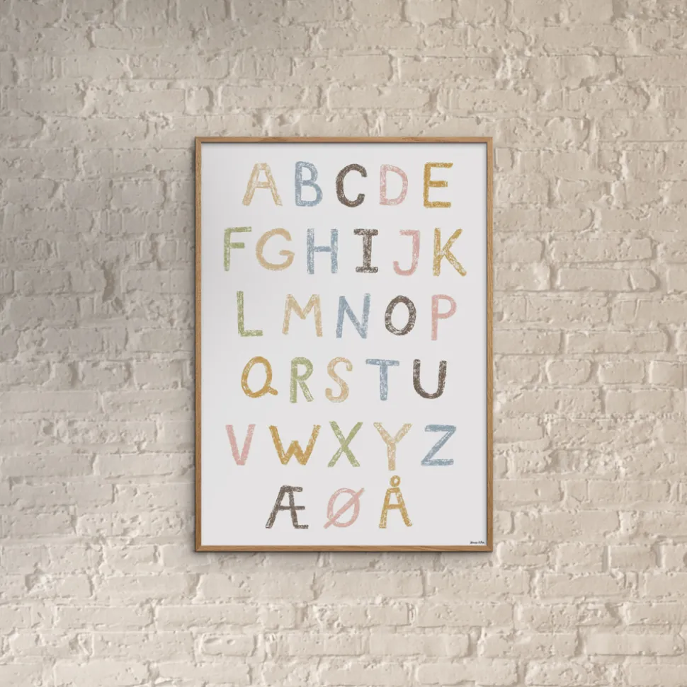 Plakat - ABC Kridt A3