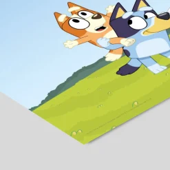 Plakat - Bluey - Ballon 30x40