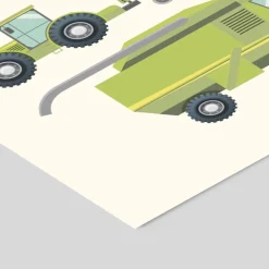Plakat - Landbrugsmaskiner A3